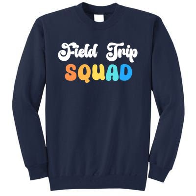 Field Trip Squad Leopard Field Day Games Kindergarten Long Sleeve Tall Sweatshirt