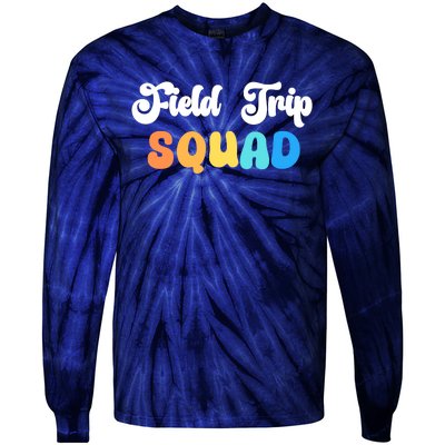 Field Trip Squad Leopard Field Day Games Kindergarten Long Sleeve Tie-Dye Long Sleeve Shirt