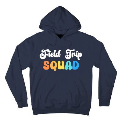 Field Trip Squad Leopard Field Day Games Kindergarten Long Sleeve Tall Hoodie