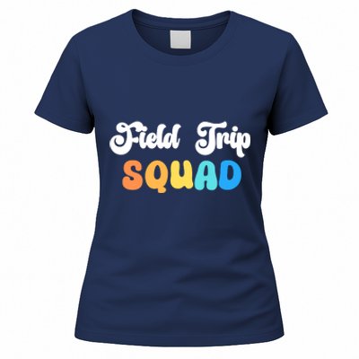 Field Trip Squad Leopard Field Day Games Kindergarten Long Sleeve Women's T-Shirt