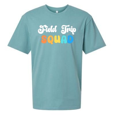 Field Trip Squad Leopard Field Day Games Kindergarten Long Sleeve Sueded Cloud Jersey T-Shirt