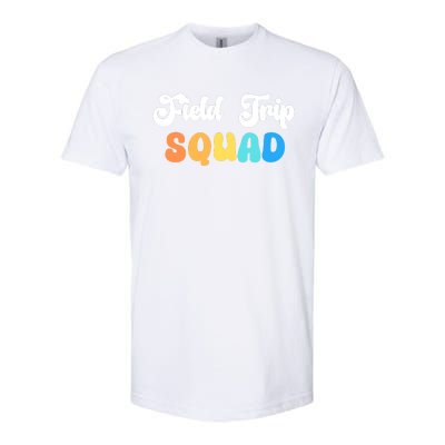 Field Trip Squad Leopard Field Day Games Kindergarten Long Sleeve Softstyle CVC T-Shirt