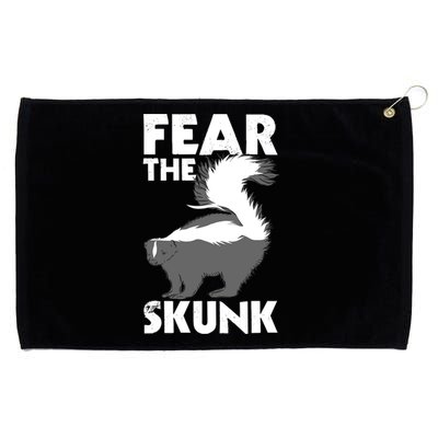 Fear The Skunk Zoologist Zookeeper Wildlife Animal Lover Grommeted Golf Towel