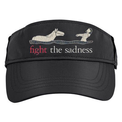 Fight The Sadness Neverending Story Adult Drive Performance Visor