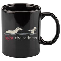 Fight The Sadness Neverending Story 11oz C Handle Ceramic Mug