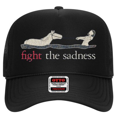 Fight The Sadness Neverending Story Trucker Hat