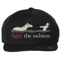 Fight The Sadness Neverending Story Wool Snapback Cap