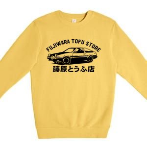 Fujiwara Tofu Store Premium Crewneck Sweatshirt