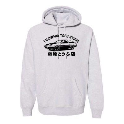 Fujiwara Tofu Store Premium Hoodie