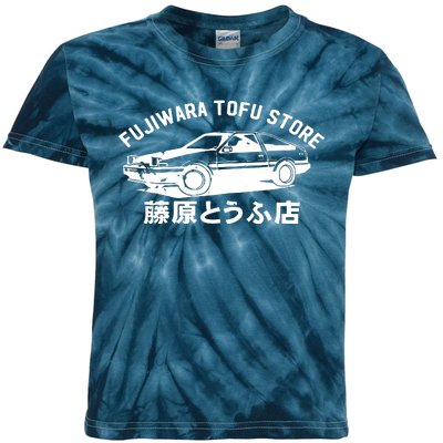 Fujiwara Tofu Store Kids Tie-Dye T-Shirt