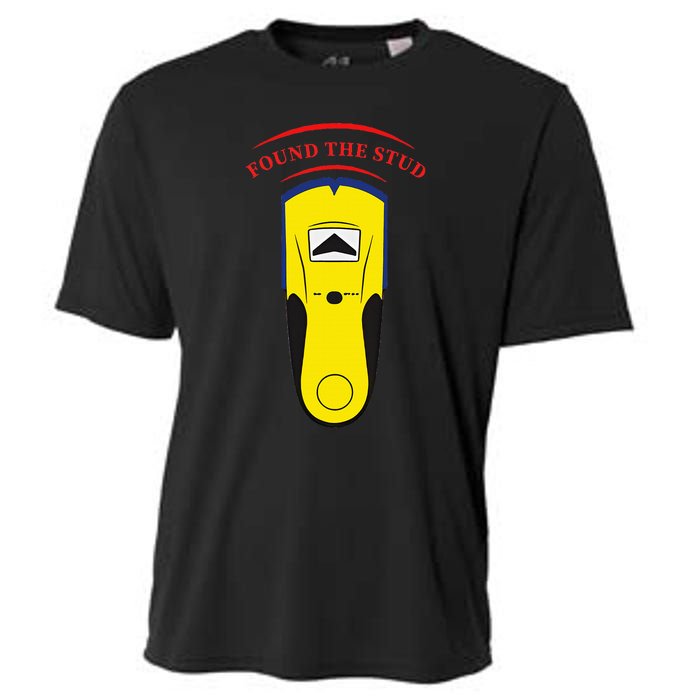 Found The Stud Funny Cooling Performance Crew T-Shirt