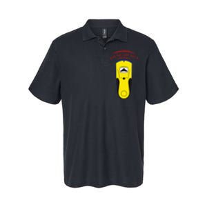 Found The Stud Funny Softstyle Adult Sport Polo