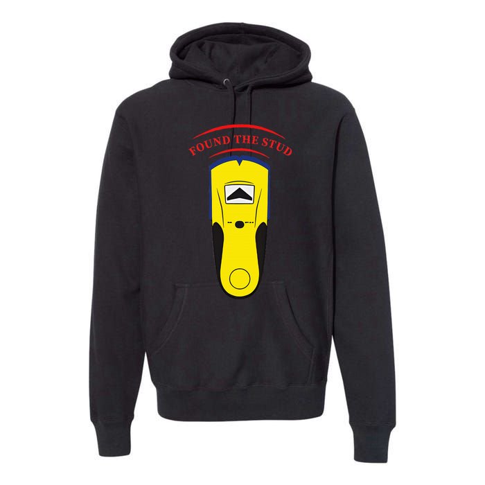 Found The Stud Funny Premium Hoodie