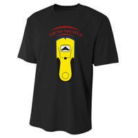 Found The Stud Funny Performance Sprint T-Shirt