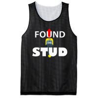 FOUND THE STUD FUNNY Mesh Reversible Basketball Jersey Tank