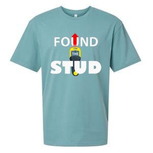 FOUND THE STUD FUNNY Sueded Cloud Jersey T-Shirt