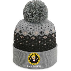 Fuck The Sec Mcmxxxiv Us Securities And Exchange Commission The Baniff Cuffed Pom Beanie