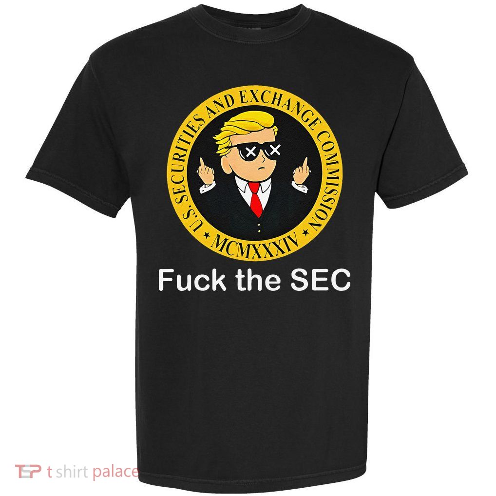 Fuck The Sec Mcmxxxiv Us Securities And Exchange Commission Garment-Dyed Heavyweight T-Shirt