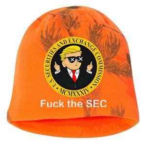 Fuck The Sec Mcmxxxiv Us Securities And Exchange Commission Kati - Camo Knit Beanie