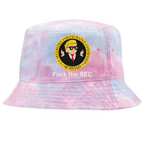 Fuck The Sec Mcmxxxiv Us Securities And Exchange Commission Tie-Dyed Bucket Hat