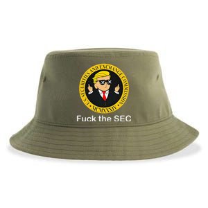 Fuck The Sec Mcmxxxiv Us Securities And Exchange Commission Sustainable Bucket Hat