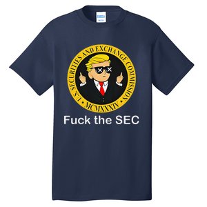 Fuck The Sec Mcmxxxiv Us Securities And Exchange Commission Tall T-Shirt