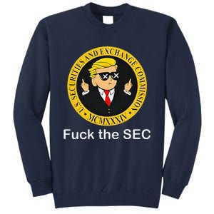 Fuck The Sec Mcmxxxiv Us Securities And Exchange Commission Tall Sweatshirt