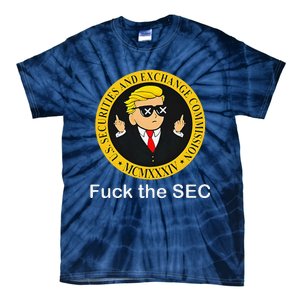 Fuck The Sec Mcmxxxiv Us Securities And Exchange Commission Tie-Dye T-Shirt