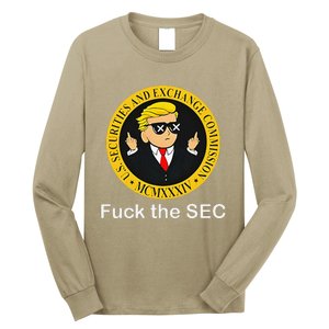 Fuck The Sec Mcmxxxiv Us Securities And Exchange Commission Long Sleeve Shirt