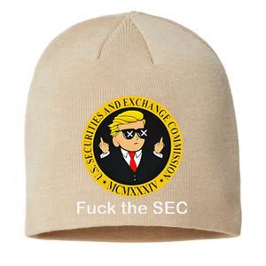 Fuck The Sec Mcmxxxiv Us Securities And Exchange Commission Sustainable Beanie