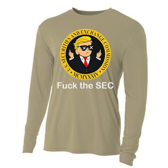 Fuck The Sec Mcmxxxiv Us Securities And Exchange Commission Cooling Performance Long Sleeve Crew