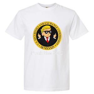 Fuck The Sec Mcmxxxiv Us Securities And Exchange Commission Garment-Dyed Heavyweight T-Shirt