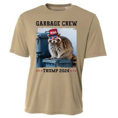 Funny Trump’S Supporters Are Garbage Joe Biden Garbage Crew Gift Cooling Performance Crew T-Shirt