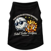 Funny The Sun Is Getting Mooned Total Solar Eclipse April 08 2024 Doggie Tank