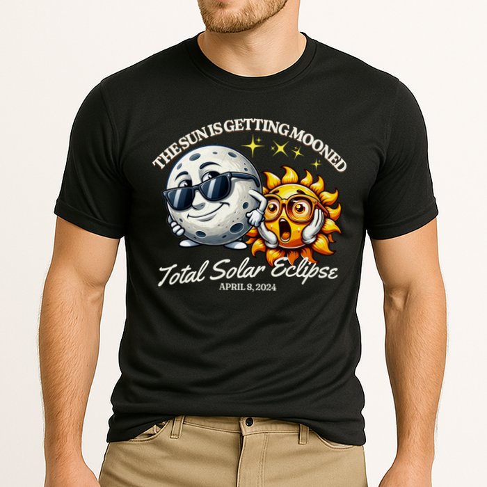 Funny The Sun Is Getting Mooned Total Solar Eclipse April 08 2024 Performance Shirt