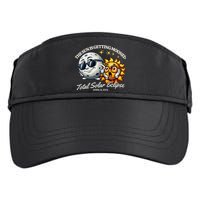 Funny The Sun Is Getting Mooned Total Solar Eclipse April 08 2024 Adult Drive Performance Visor