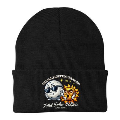 Funny The Sun Is Getting Mooned Total Solar Eclipse April 08 2024 Beanie