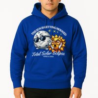 Funny The Sun Is Getting Mooned Total Solar Eclipse April 08 2024 Hoodie