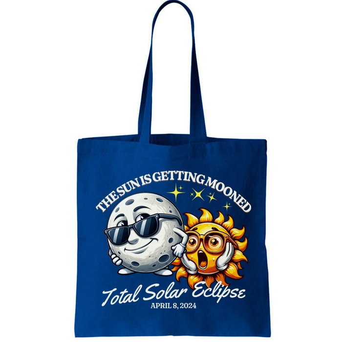 Funny The Sun Is Getting Mooned Total Solar Eclipse April 08 2024 Bag
