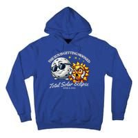 Funny The Sun Is Getting Mooned Total Solar Eclipse April 08 2024 Tall Hoodie