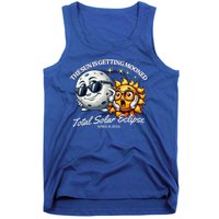 Funny The Sun Is Getting Mooned Total Solar Eclipse April 08 2024 Tank Top