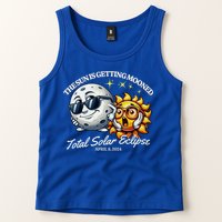 Funny The Sun Is Getting Mooned Total Solar Eclipse April 08 2024 Tank Top