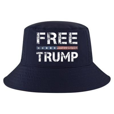 Free Trump Supporters Pro Trump 2024 Take Our Nation Back Republican Cool Comfort Performance Bucket Hat