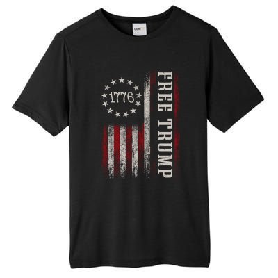 Free Trump Supporters Pro Trump 2024 Take Our Nation Back Republican Tall Fusion ChromaSoft Performance T-Shirt