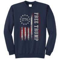 Free Trump Supporters Pro Trump 2024 Take Our Nation Back Republican Sweatshirt