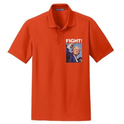 Fight! Trump Shot Trump Rally Trump 2024 Us Flag Donald Trump Election Rally Dry Zone Grid Polo