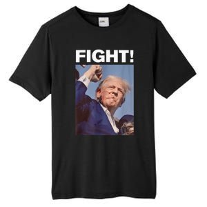 Fight! Trump Shot Trump Rally Trump 2024 Us Flag Donald Trump Election Rally Tall Fusion ChromaSoft Performance T-Shirt