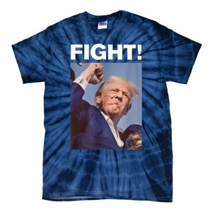 Fight! Trump Shot Trump Rally Trump 2024 Us Flag Donald Trump Election Rally Tie-Dye T-Shirt