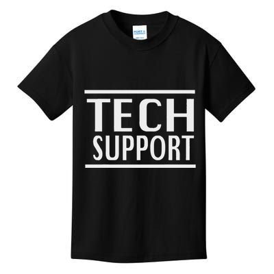 Funny Tech Support Kids T-Shirt