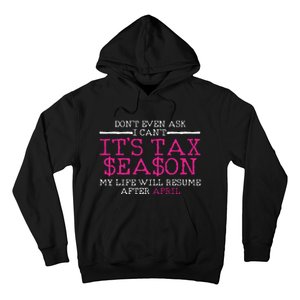 Funny Tax Season Accountant Taxation Gift Hoodie